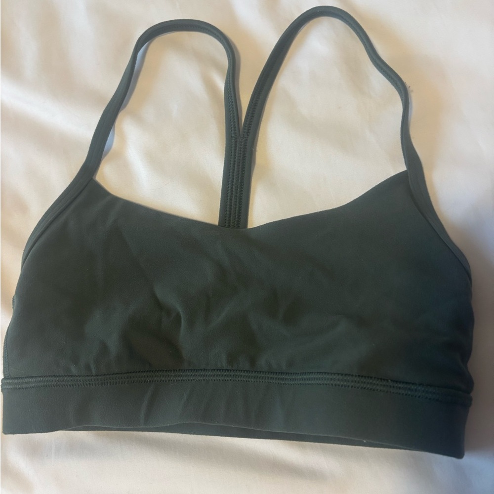 lululemon athletica Deep Green Sports Bra
